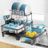 GSlife front view of two-tier rack showing overall design and space-saving benefit