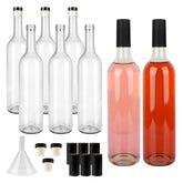 GUANENA front view of eight clear 750ml bottles showing neat packaging and convenience