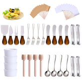GUZE-US front packaging showing full 29-piece charcuterie accessories set and organized layout benefit