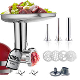 GVODE stainless steel grinder front view showing solid construction and fit