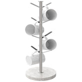 Gypie front view of mug holder showing organized cups and space-saving benefit