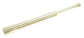 H. Bowes front view polished brass valet rod showing clean finish and quick access