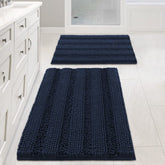 H.VERSAILTEX navy front packaging showing set and color, enhances bathroom decor