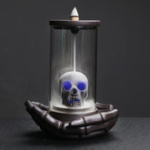 HaisWonsa skull front view showing ceramic detail and decorative design benefit ambiance
