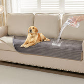 HAOMAIJIA front view showing full sofa coverage and easy protection
