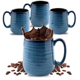 HASENSE navy mugs front packaging showing set of four and benefits