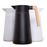 HASTINGS COLLECTIVE front view showing sleek carafe design and handle benefits