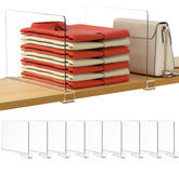 HBlife clear dividers front packaging showing set of nine and neat presentation