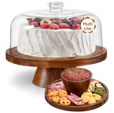 HBlife front view cake stand showing full display and protection benefit