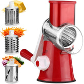 HEARTHLY rotary grater front view showing compact design and stable base