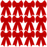 Heartome front view of red bow showing full shape and color benefit