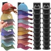 HeQe front view of hat rack showing secure storage benefit