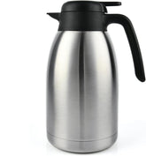 Heritage66 front view carafe showcasing sleek stainless-steel finish and capacity benefit