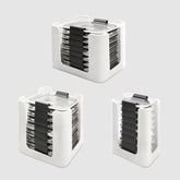 Hhyoisn front view showing organizer and tidy lids for quick access