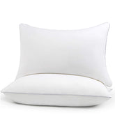 HIMOON front packaging showing king pillow pair and clean design benefit