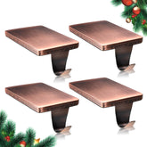 HMASYO copper stocking holder front view displaying stockings and style benefit