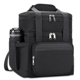 holuxer front view showing premium leather-stitched pocket and structured silhouette benefit organization