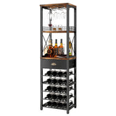 Homeiju front view showing full cabinet and storage capacity benefit
