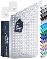 Homerella bathtub mat front view showing full coverage and safety