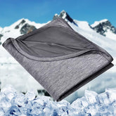 HOMFINE front packaging showing blanket and neat fold for easy gifting