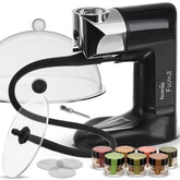 homia front view of complete smoker kit showing portability and ready use