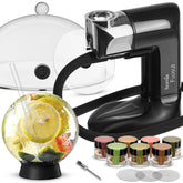 homia smoke infuser front view showing compact design and controls for easy use
