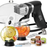homia smoking gun front view showing ergonomic grip and controls, easy operation
