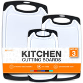 HOMWE front view of three-board set showing sizes and organized storage benefit