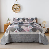 HoneiLife oversized bedspread full view showing generous coverage and neat finish
