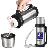 HONEYBEE thermos front view showing sleek design and durable finish for confident use