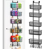 Hongtamoya front view of full assembled organizer showing compact vertical storage benefit