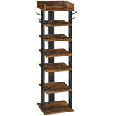 HOOBRO front view showing 7-tier shoe organization and neat entryway benefit