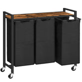 HOOBRO front view showing three-section sorter and organized bins for easy sorting