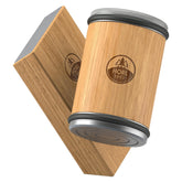 HORL2 oak front view showing compact rolling sharpener and oak handle for precise control