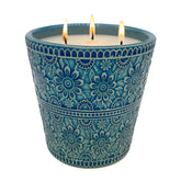 HOSVOT porcelain jar front view showing elegant design and aroma benefit