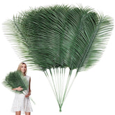 Hotop palm leaves full pack arranged, shows quantity and ready-to-use advantage