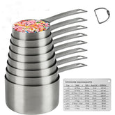Hotsyang front view packaging showing complete measuring cup set and ring benefit