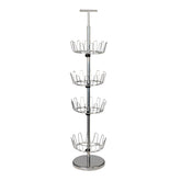 Household Essentials front view showing full 4-tier shoe capacity and neat storage benefit