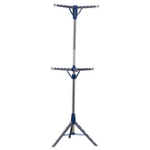Household Essentials tripod front view showing compact footprint and capacity