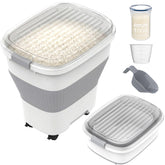 HOYTAMDAR front view showing full container and easy access benefit