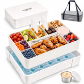 Hugabow front packaging showing complete snackle box set and gift-ready appeal
