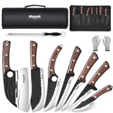 Huusk front overview of the 10-piece set showing organized, professional kit benefits