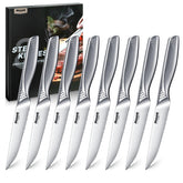 Huusk front packaging showing the polished knife set and presentation box benefit gift-ready appearance