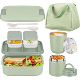 HWONMTE front packaging showing full lunch set and contents benefit portability
