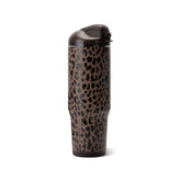 HydroJug Ease2o front view showing brown leopard finish and capacity benefit