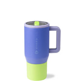 HydroJug Kids front view showing Lime Rickey finish and kid-friendly design benefit: visibility