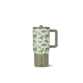 HydroJug front view showing dinosaur design and compact kid-sized shape