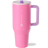 HydroJug front view showing sleek tumbler design and color benefits