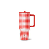 HydroJug front view showing sleek tumbler and clear branding for reliable hydration