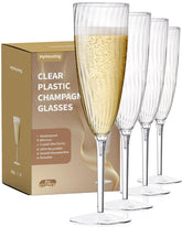HyHousing clear flute front view showing elegant design and convenience